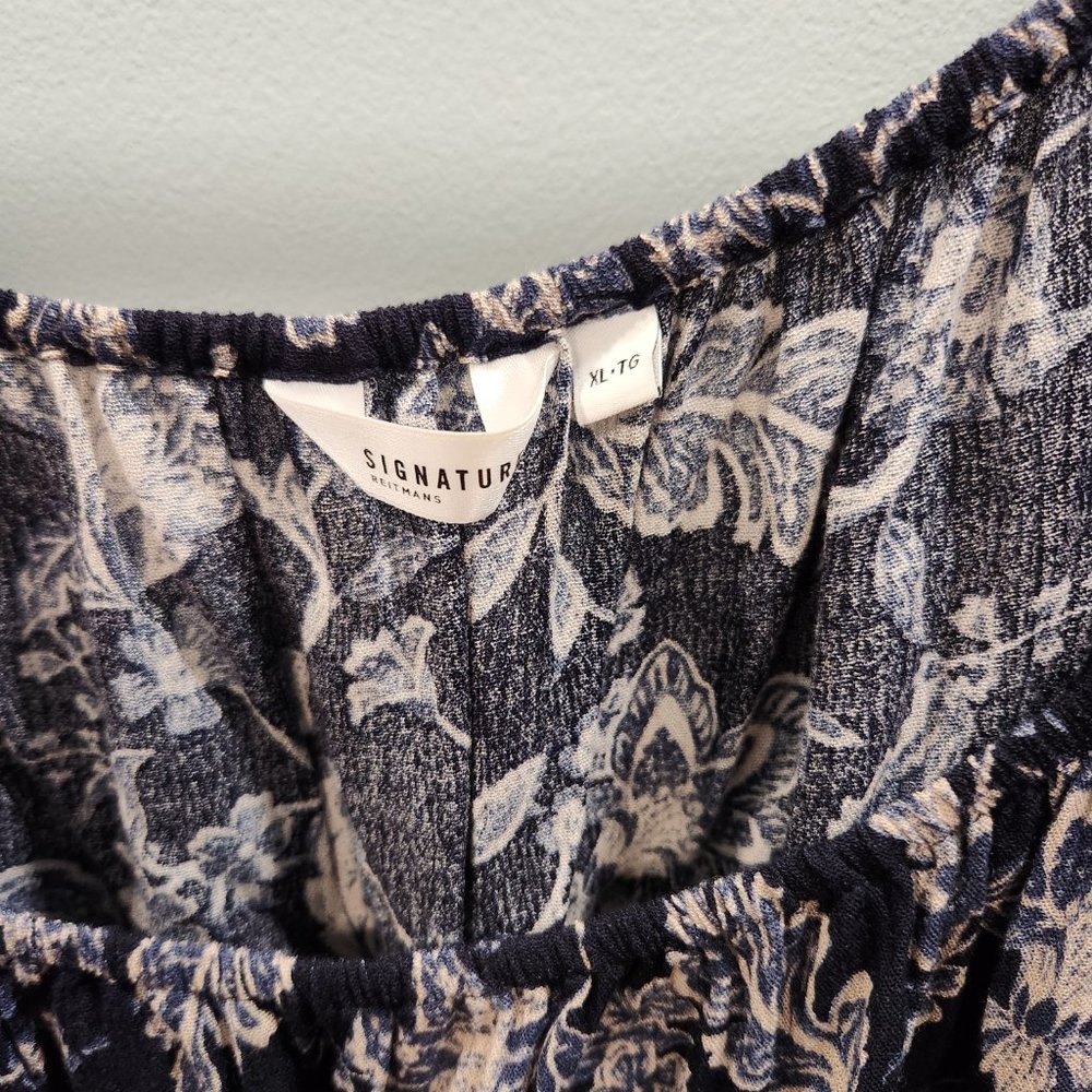 Off-the-Shoulder Top with Raglan Sleeves - Picture 2 of 5